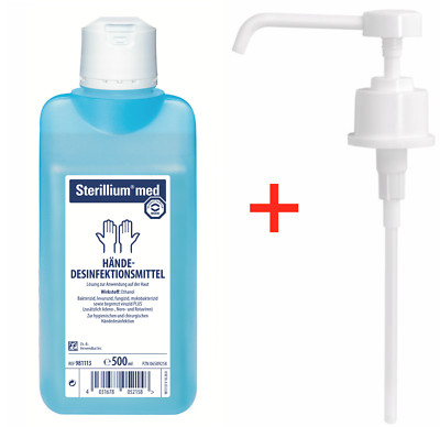Bode Sterillium Med 500 ml + Bode Dosierpumpe