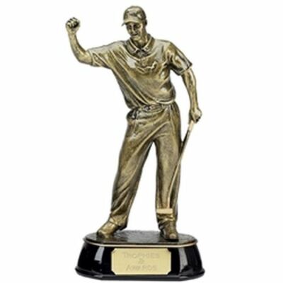 Celebration Golfer Trophäe - kostenlose Gravur bis 35 Zeichen