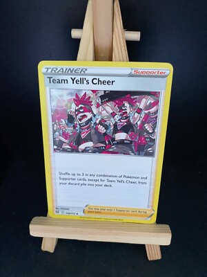 Team Yell´s Cheer 149/172 Pokemon Karte TCG aus Strahlende Sterne EN