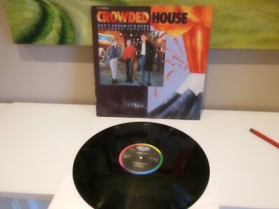 Crowded House Schallplatte RARE sehr gesucht Vinyl Maxi Electr. Rock