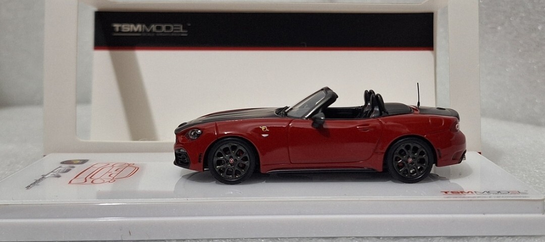 Fiat Abarth 124 Spider Costa Brava 1972 Red 1:43 TSM 430133
