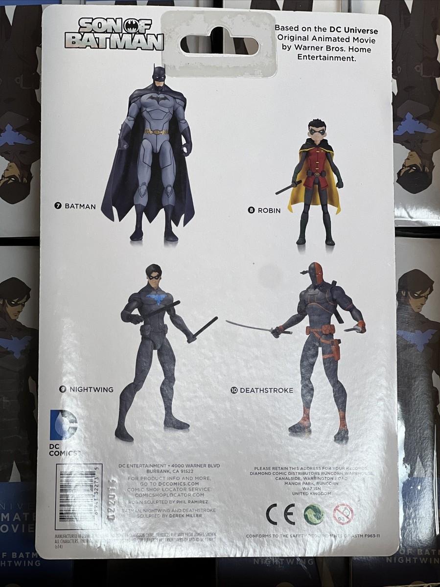 DC Collectibles Nightwing ナイトウィング フィギュア DC Nightwing 7 Bendyfig Comics Noble Collection - ToyWiz