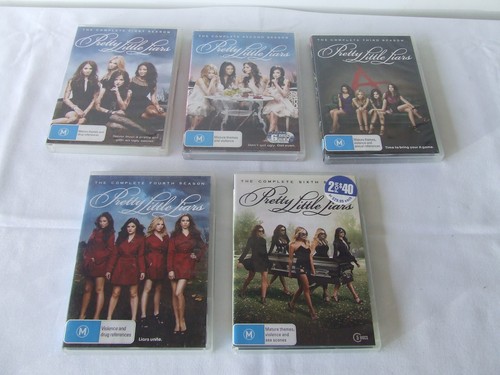 Pretty Little Liars dvd set seasons 1-4 & 6 tv seriesregion 4