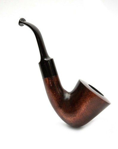 Ukrainischer Sherlock Holmes Holz Tabak Rauchen Handarbeit Pfeife mit 9mm Filter - Bild 4 von 12