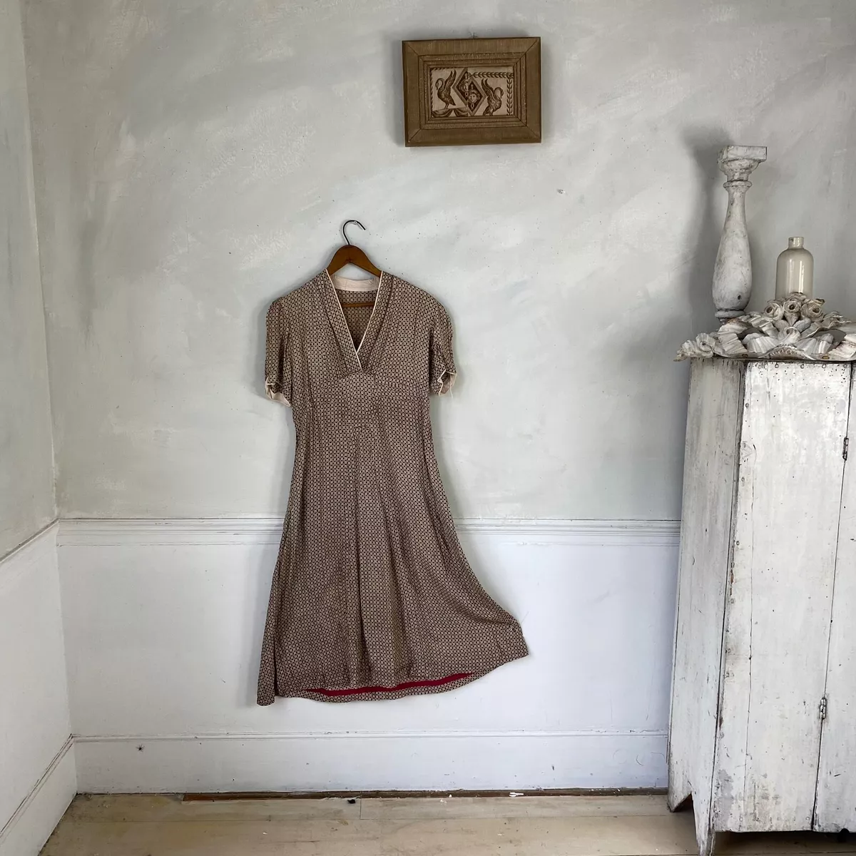 Vintage rayon dress cheap