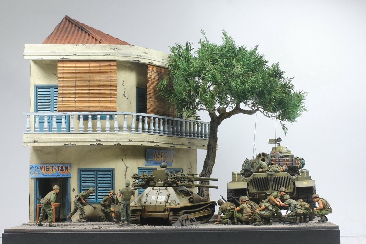 Pre-Order) Mauthan Battle, Hue 1968 Vietnam war diorama 1:35 Pro