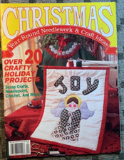 Christmas Year-Round Needlework  Craft Ideas - March April 1991