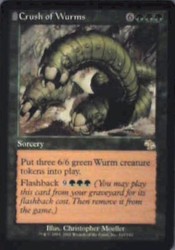 Crush of Wurms #110 Judgment MTG Rare Sorcery