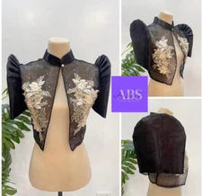Filipiniana Bolero w/ 3D Lace