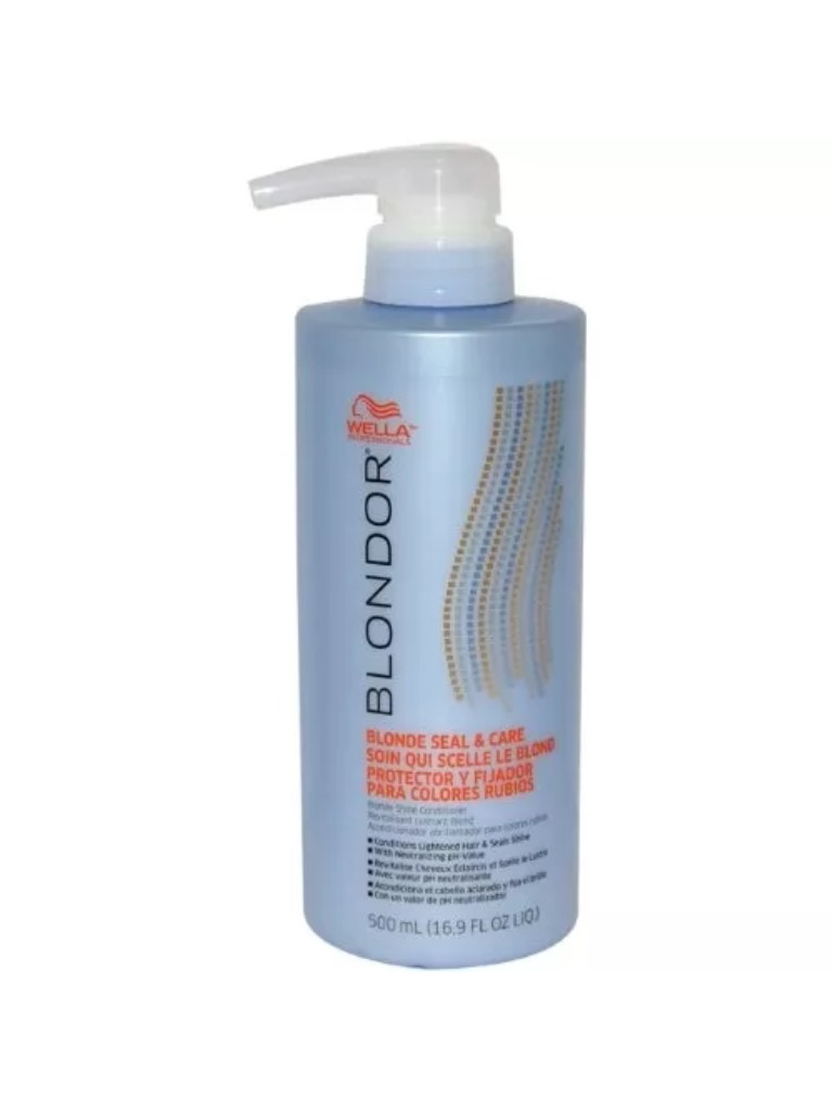 Wella Blondor Blonde Seal & Care 16.9 oz   new fresh