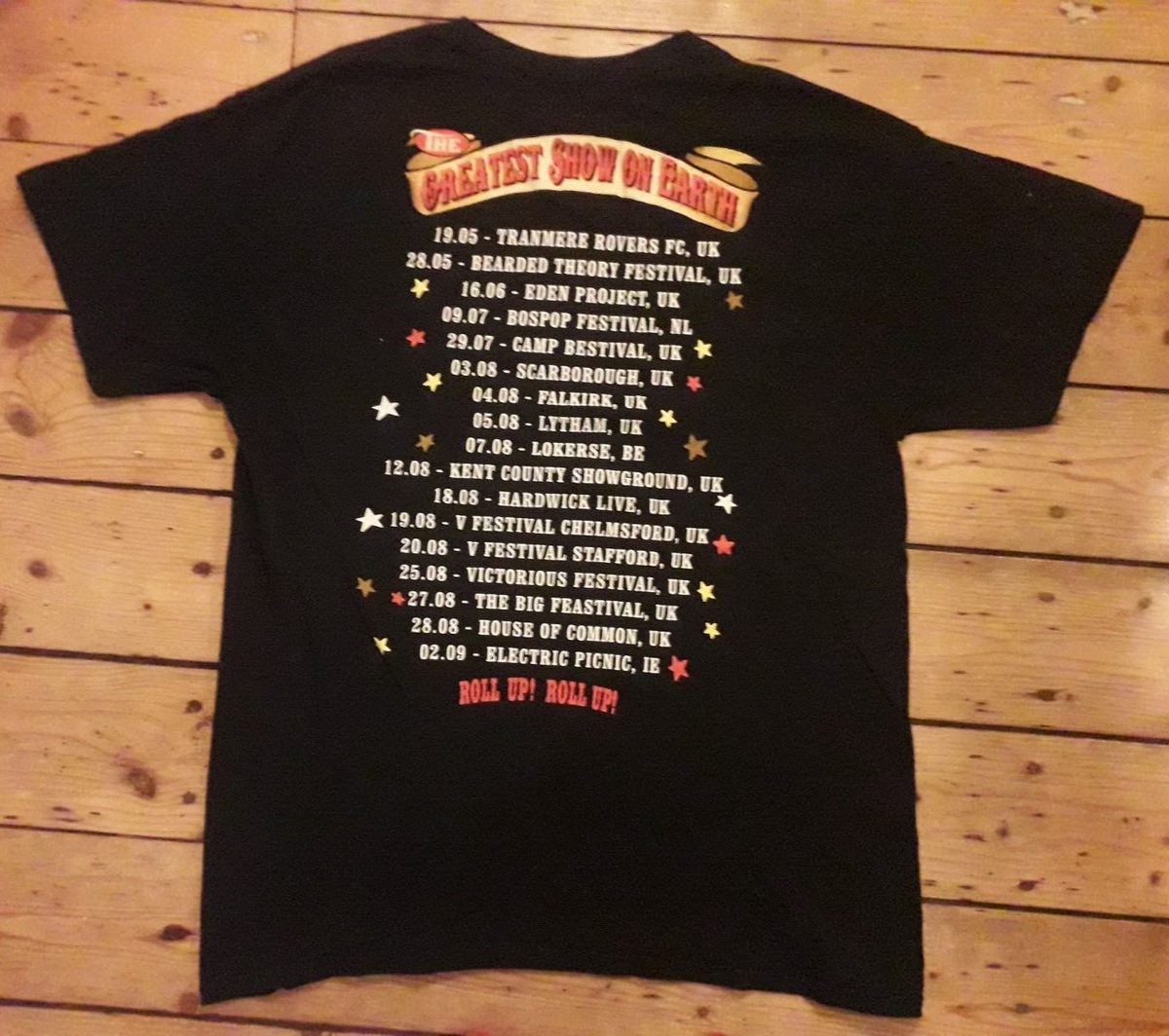 The greatest show on earth ヴィンテージ Tシャツ 【公式通販】