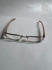 Donna Karan New York Eyeglasses Beige 3505 1033 Frame Only 50017 Pre-Owned