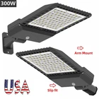 Commercial 300W/200W LED Parking Lot Light Outdoor IP65 Shoebox Street Pole Lamp