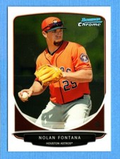 2013 Bowman Chrome Prospects #BCP112 Nolan Fontana Astros