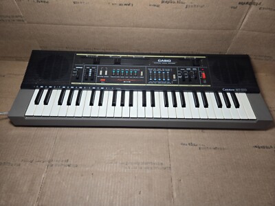 Vintage Casio Casiotone MT-210 Electronic Musical Keyboard Good