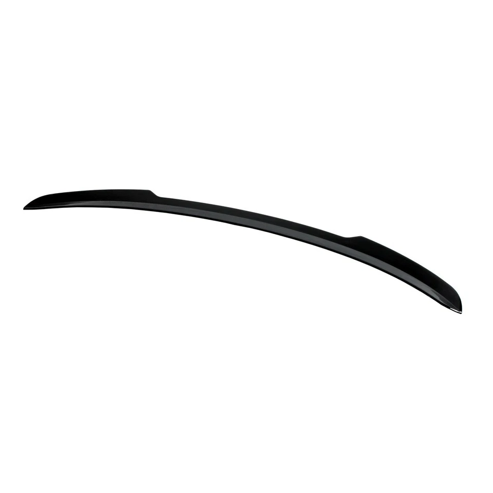 GLOSS BLACK FITS 2014-2024 MASERATI GHIBLI "V STYLE" REAR TRUNK LID SPOILER WING Foto 3 de 4
