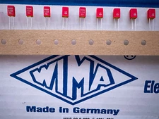 20X MKS 02 0,022uF WIMA 0.022uF 63V Metallized Polyester Capacitor 10% PCM 2.5mm