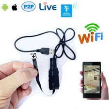 128GB HD 4K 1080P Wireless WiFi IP Camera Mini Tiny USB Audio Video Recorder NEW