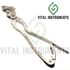 Serra Bent Emasculator 14" Castration Crushing Clamp Vet Surgical Instrument