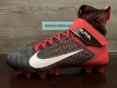 Nike Alpha Menace Elite 2 Football Cleats Black Red Size 14.5 AJ6605-010 Nike Alpha Menace Elite 2 Mens Size 11 University Red Black  main image 4