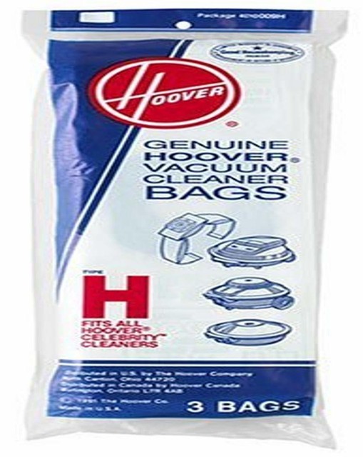 Hoover Type H Vacuum Cleaner Bags 3 Unopened Packages 9 Bags Total NOS