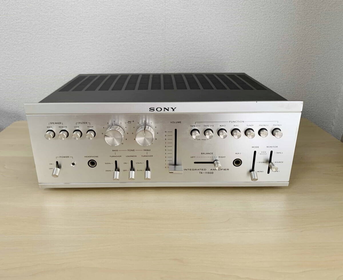 ■SONY　TA-1150D プリメインアンプ SONY TA-1150D プリメインアンプ - 中古オーディオの販売や買取