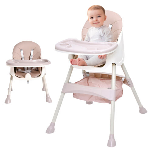 Adjustable Children's Dining Table Chair Multifunctional High Chair Oxford Cloth