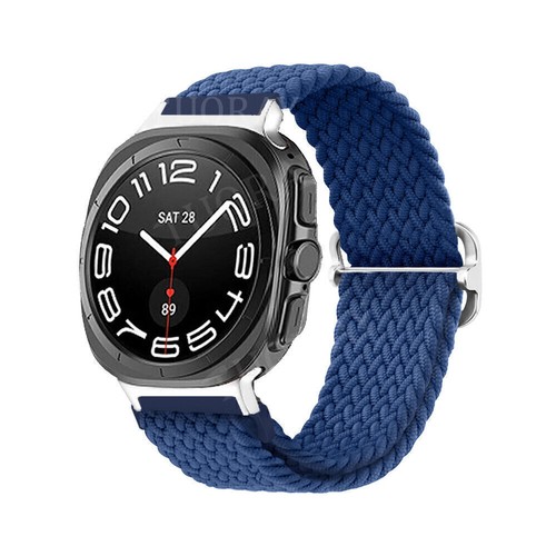 Für Samsung Galaxy Watch Ultra 47mm Smartwatch Nylon Loop Geflochtenes Armband Armband - Bild 32 von 58