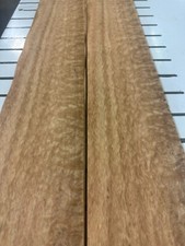 Pommele Eucalyptus Raw Wood Veneer 2 sheets 94'' x 5'' 84L