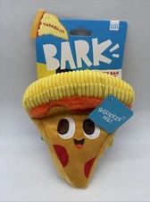 Barkbox Dog Squeaky Toy Doggy Bag Delivery Happy Pizza Slice All Dog Sizes
