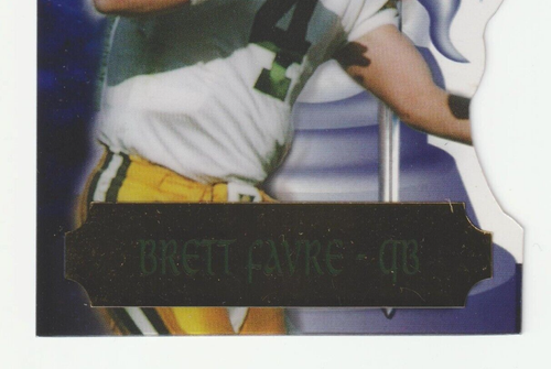 BRETT FAVRE 1997 COLLECTORS EDGE EXCALIBUR CRUSADERS # 1 S/N 216/750 NFL HOF! - Picture 6 of 7