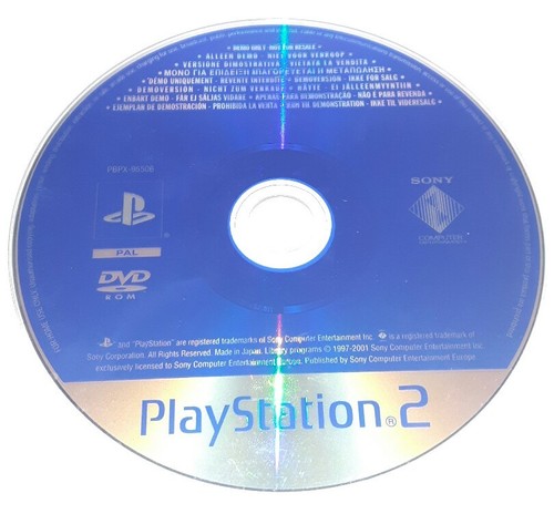 Jeu Démo PlayStation 2 - PS2, Jeu Italien Pour Enfants, Très Bon état