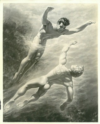 Coral Reef By George Quaintance Original Photo Vintage Male Beefcake Rare Ebay