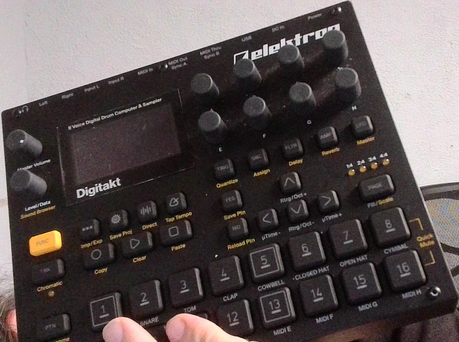 DTM・DAW Elektron Digitakt Elektron Digitakt E25 Edition 8-voice Drum Computer and