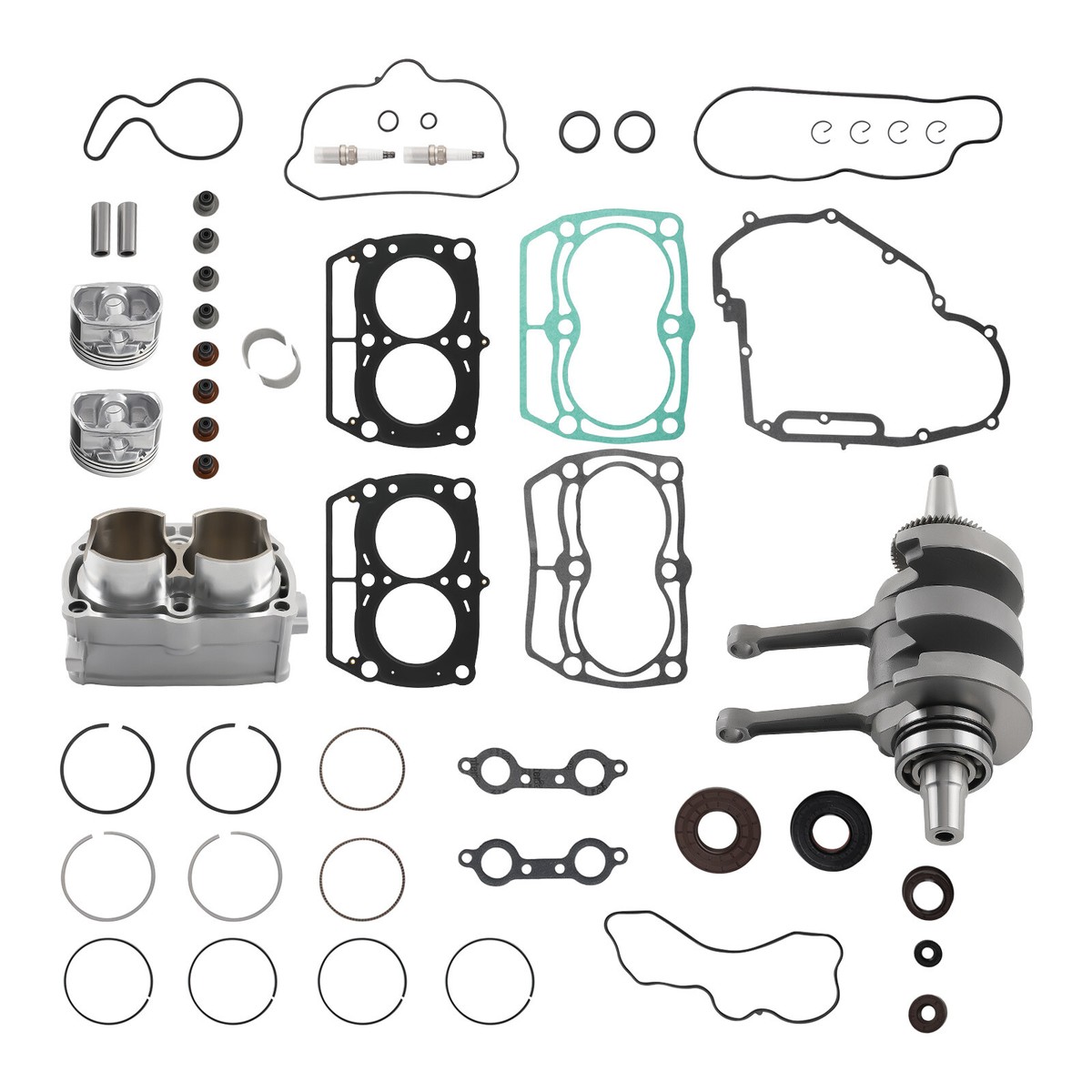 Kaicharmoto Crankshaft Cylinder Rebuild Kit For Polaris RZR 800 / Ranger 800 / Sportsman 800