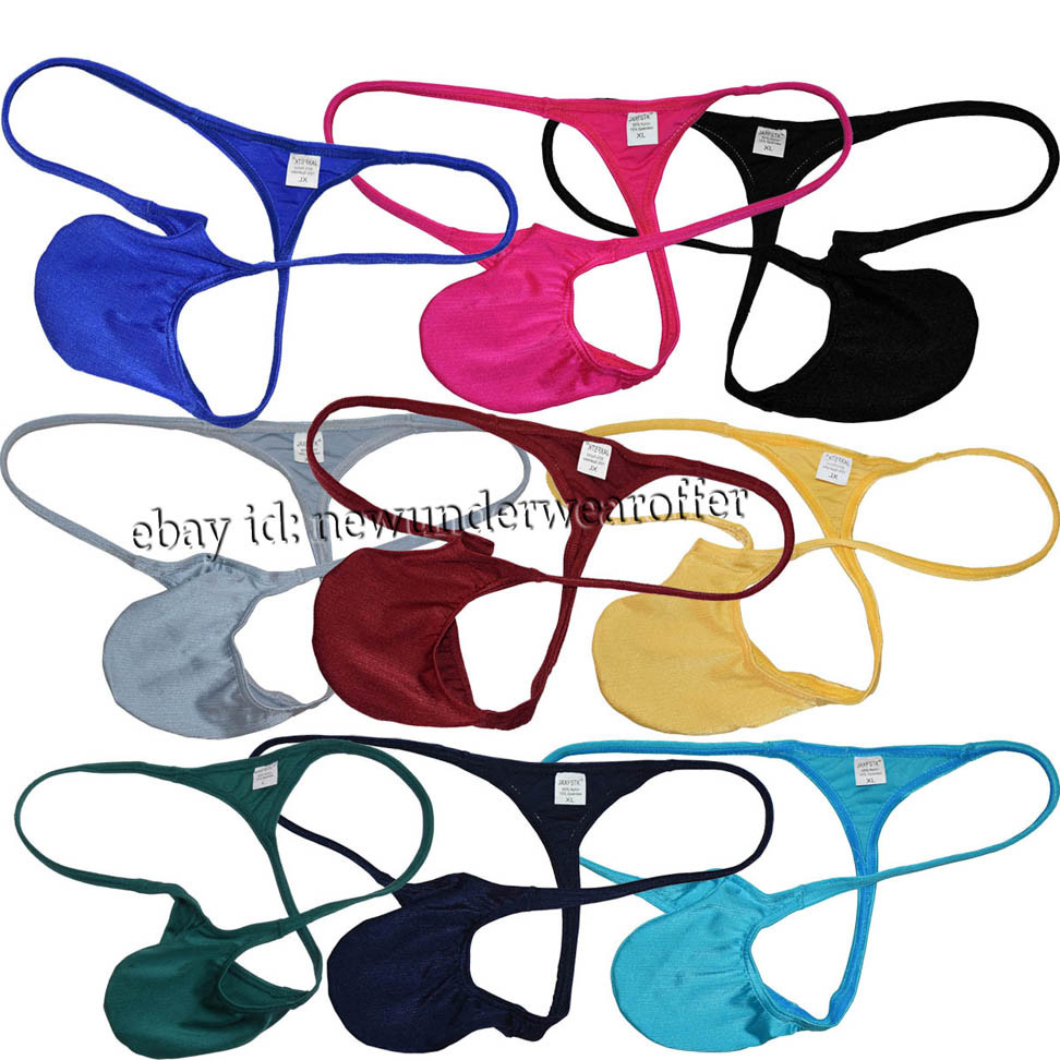 Men Bodywear Tanga String Bikini Underwear Male Athletics Swimsuit