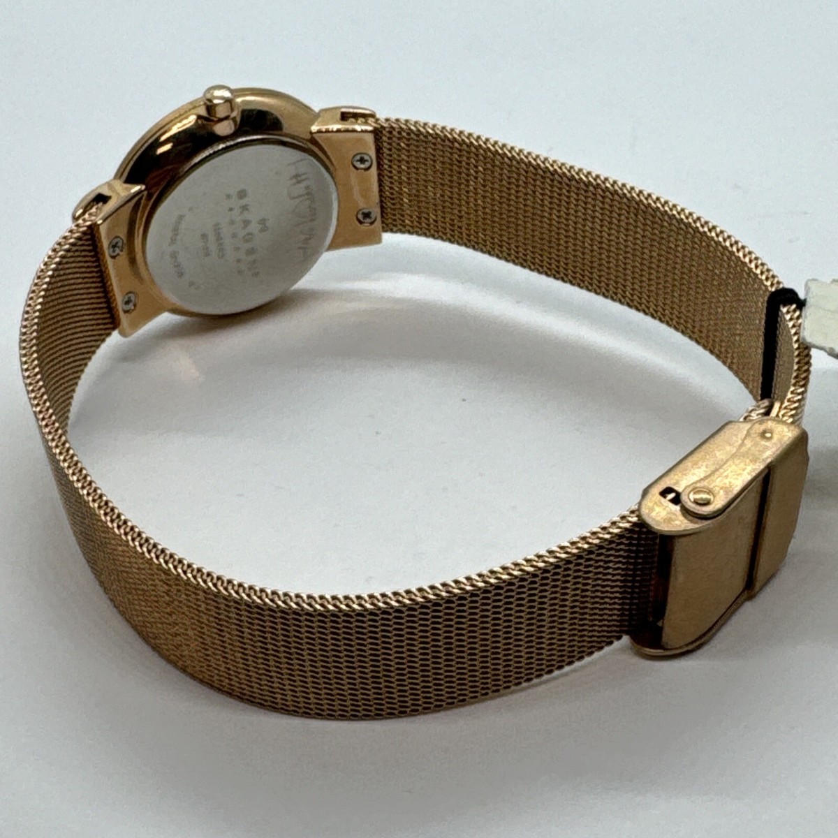 Skagen Freja 358SRRD Women Rose-Tone Steel Mesh Analog Dial  display picture 1