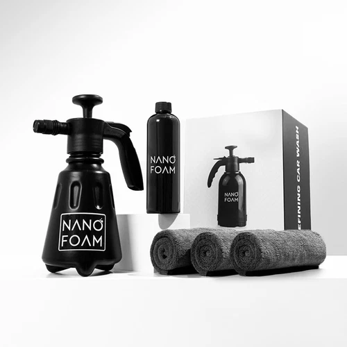 Waterless Car Wash All in 1 Kit - Foam Cleaner for Car with Car Wash Soap, Fo...