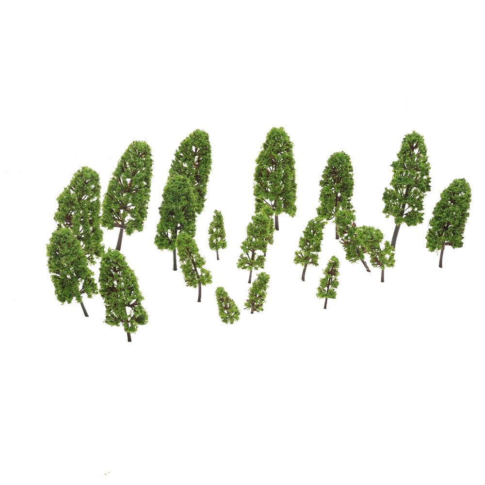 20x Micro Model Trees 1100300 HO N Z Scale Garden Wargame Diorama