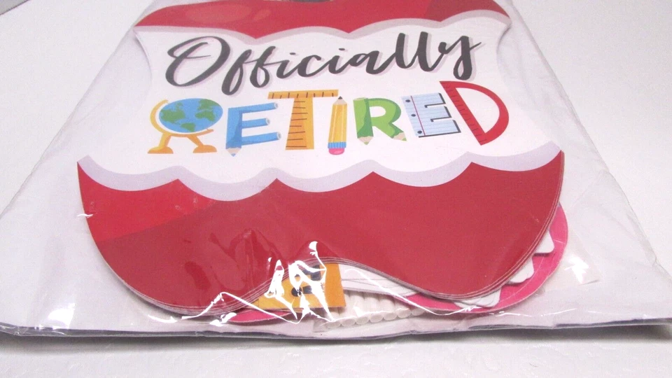 NEW Big Dot Table Toppers Set Of 15, RETIRED RETIREMENT Decorations - Image 4 of 4