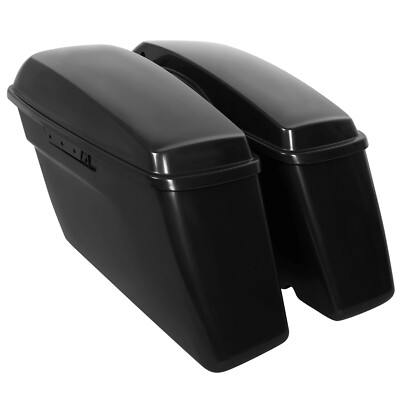 Unpainted Hard Saddlebags Bags For Harley Touring Road Street Glide 2014-2024