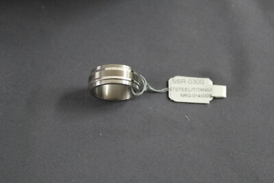 Dolan Bullock Men's Tuscany Ring Stainless Steel Titanium NRG014000B Size 9.5