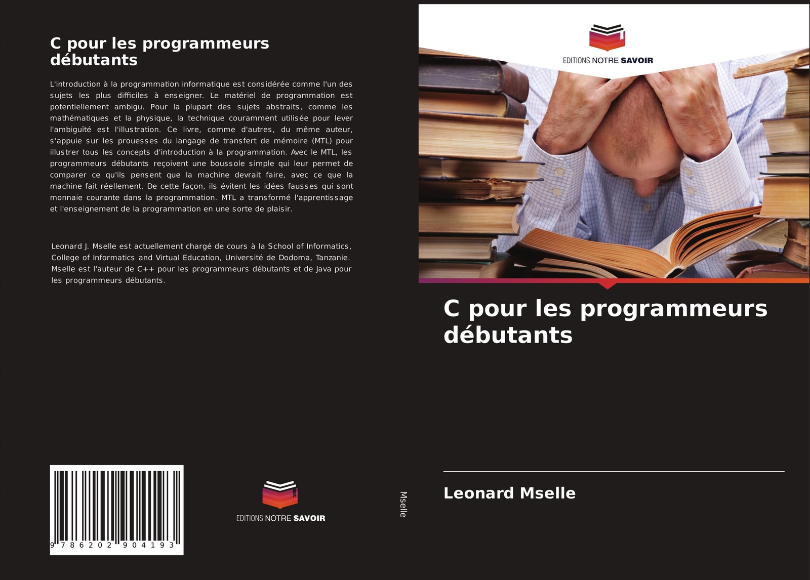 Thumbnail - C Pour Les Programmeurs Débutants Leonard Mselle Taschenbuch Paperback