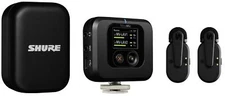 Shure MV-TWO-KIT-Z7 2x Wireless Clip-On Mics, Charge Case and Plug-in Receiver