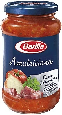 SUGO AMATRICIANA BARILLA 400 GR PASTA ALL'AMATRICIANA 2356