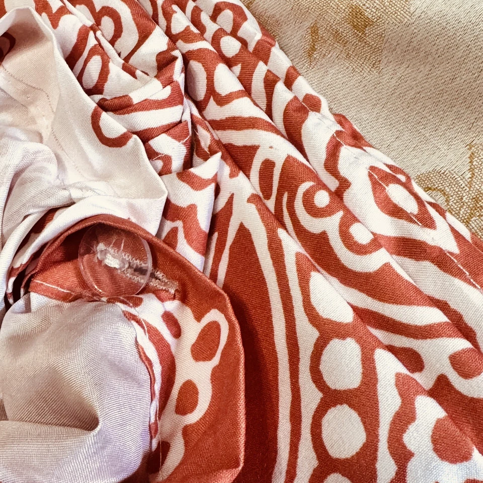 CYNTHIA ROWLEY ... Reversible  Bohemian  Full  Queen  Duvet  Cover … NEW Foto 4 de 4