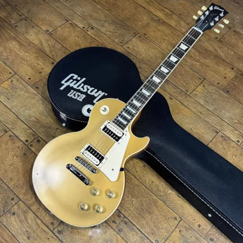 Gibson Limited Edition Les Paul Traditional 1960 Satin Gold Top 2011 E.Guitar