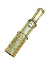 Solid Marine Brass Designer Telescope Binoculars 6 -inch Best Gift
