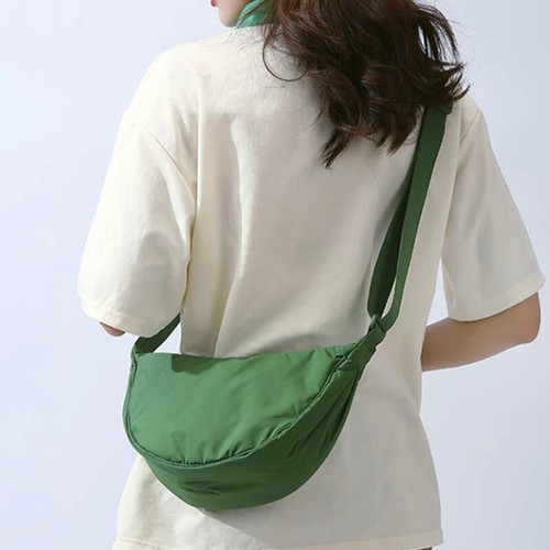 Borsa a tracolla donna portatile in tessuto imbottita borse a tracolla borse messenger bag - Foto 2 di 36