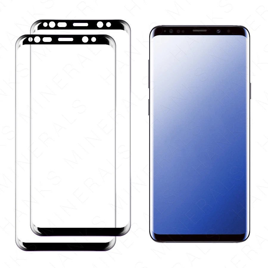 Paquete de 2 protectores de pantalla de vidrio templado para Samsung Galaxy S8 S9 Plus Note 8 9 Foto 4 de 4